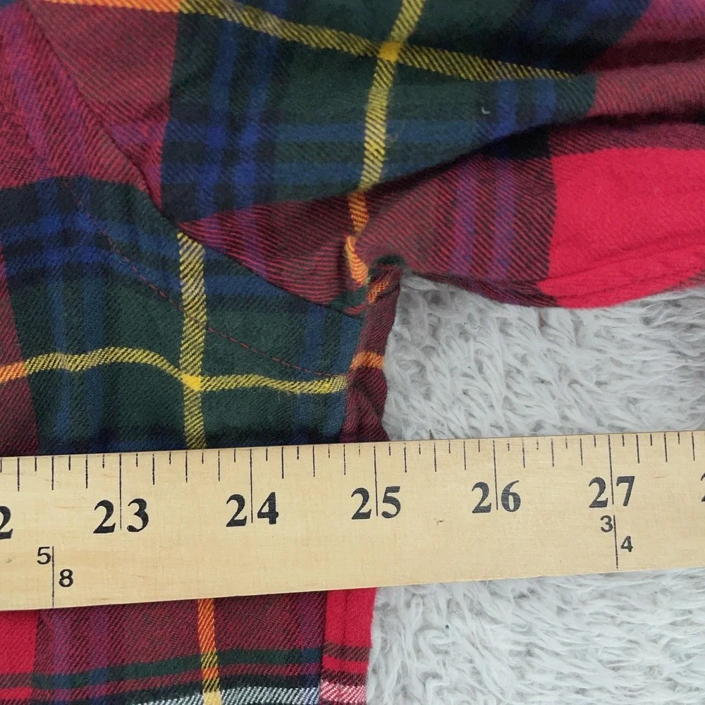 Polo Ralph Lauren Shirt Mens XL Red Plaid Tartan Button Down Long Sleeve Pony‎